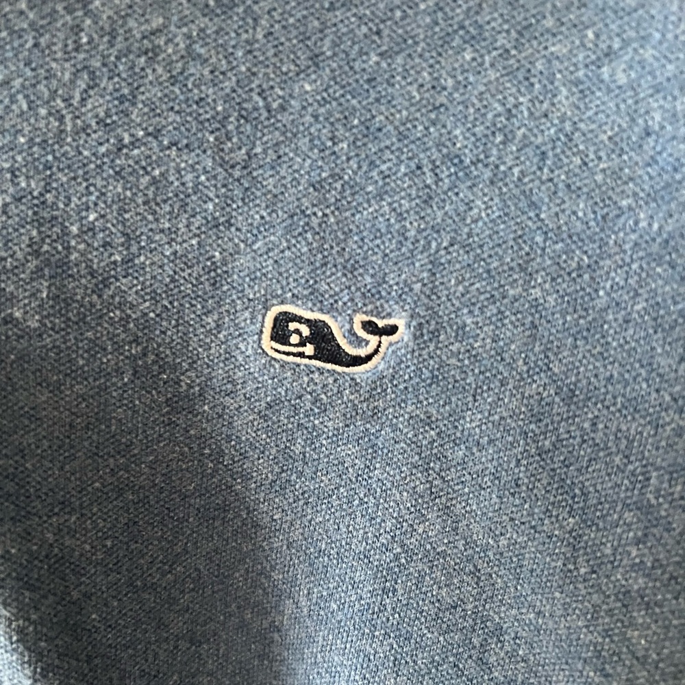 Vineyard Vines Blue Polo Shirt - Picture 2 of 4